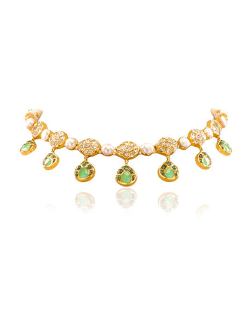 Zareya Polki U Necklace