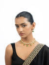 Anava Polki Long Earrings