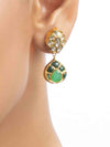 Anava Polki Long Earrings
