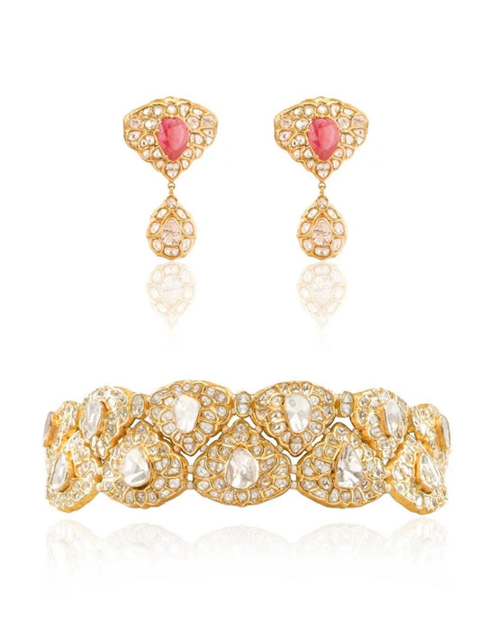 Varnika & Nimrat Polki Choker Set
