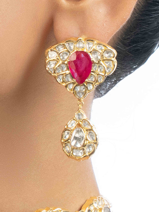 Nimrat Polki Ear Rings