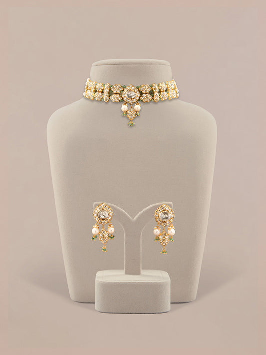 Zehra Polki Ear Rings