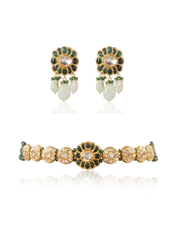 Klea & Suhana  Polki Choker Set