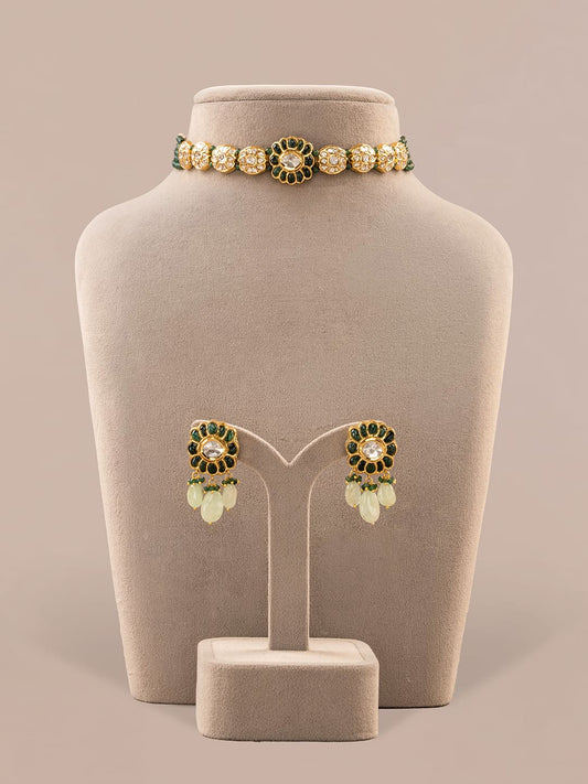 Klea & Suhana  Polki Choker Set