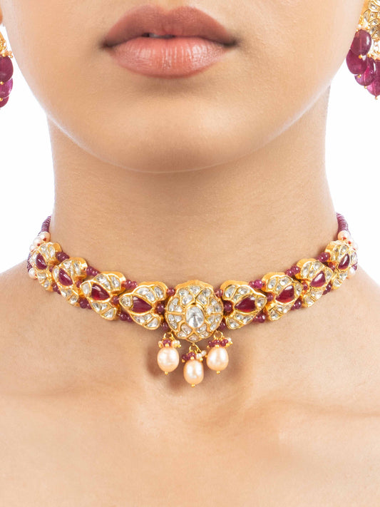 Mihira Polki Choker