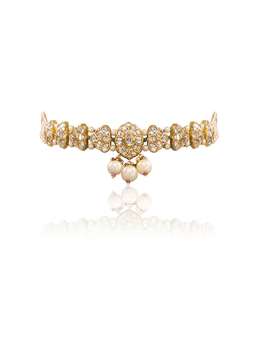 Hazel Polki Choker