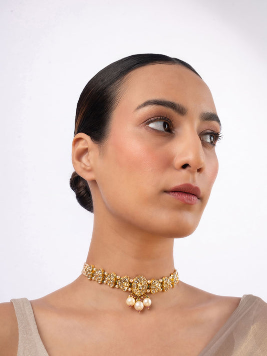 Hazel Polki Choker