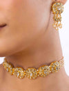 Vamika & Atreyi Polki Choker Set
