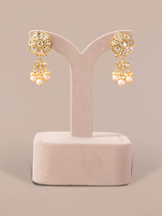 Firasha Polki Ear Rings