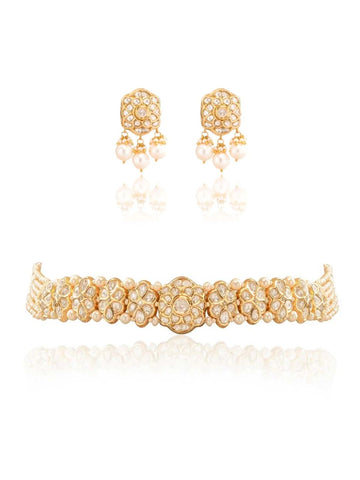 Tanvika & Kysa Polki Choker Set
