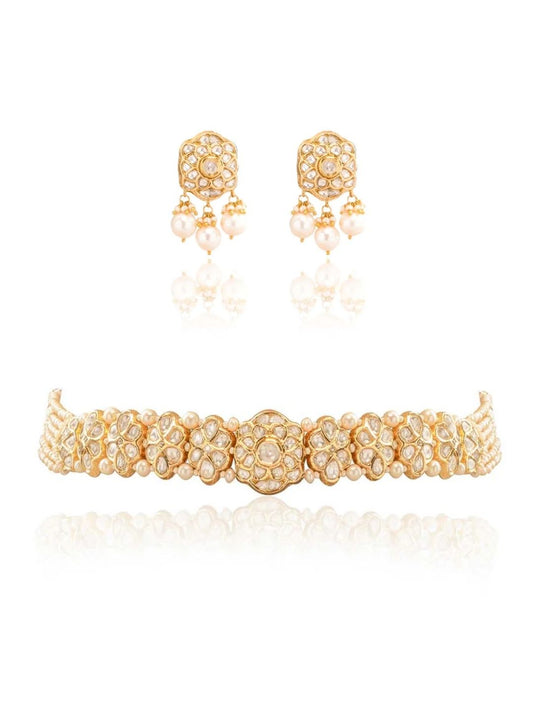 Tanvika & Kysa Polki Choker Set
