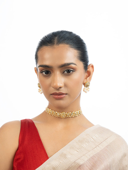 Tanvika & Kysa Polki Choker Set