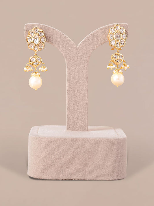 Ahanika Polki Ear Rings