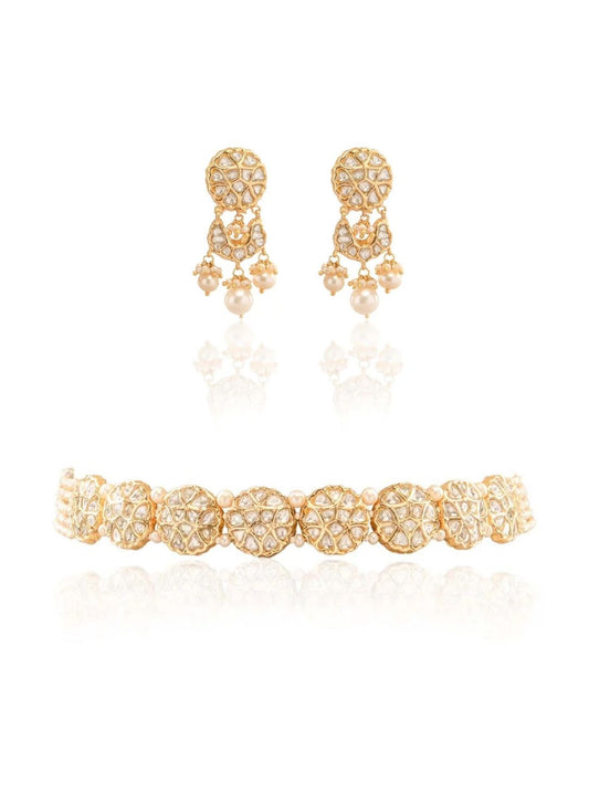 Nahara & Oriana Polki Choker Set