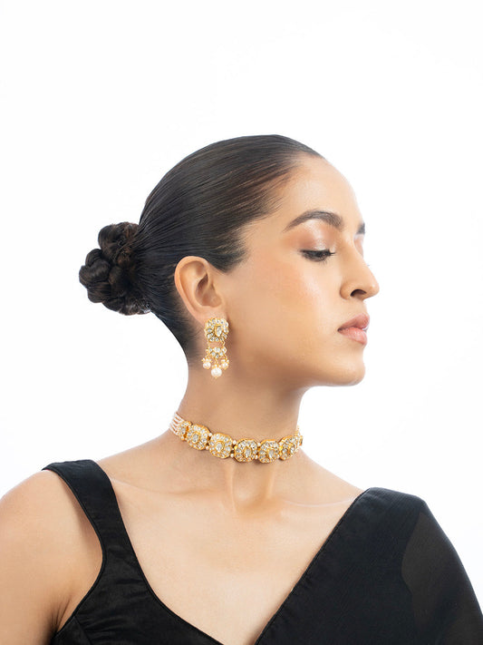 Natalia  Polki Chandbali
