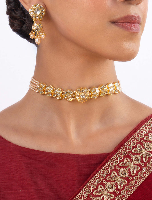 Hessa & Orla Polki Choker Set