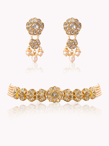 Hessa & Orla Polki Choker Set