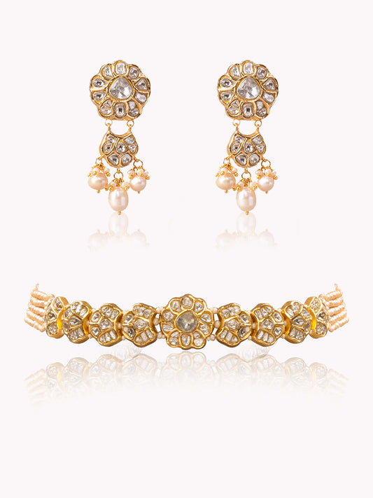 Hessa & Orla Polki Choker Set