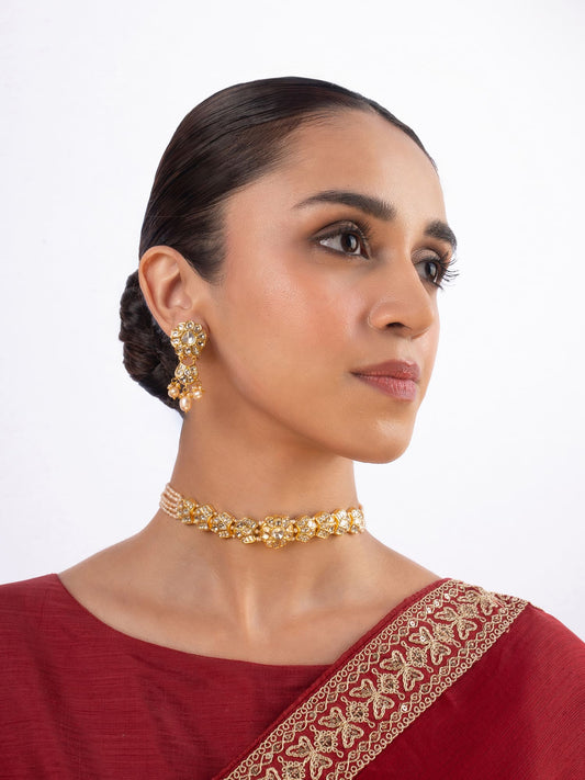Hessa & Orla Polki Choker Set