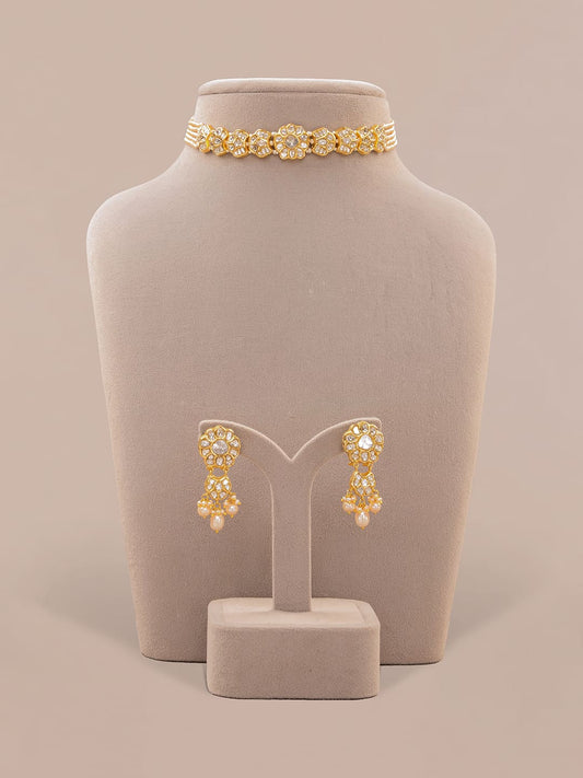 Hessa & Orla Polki Choker Set