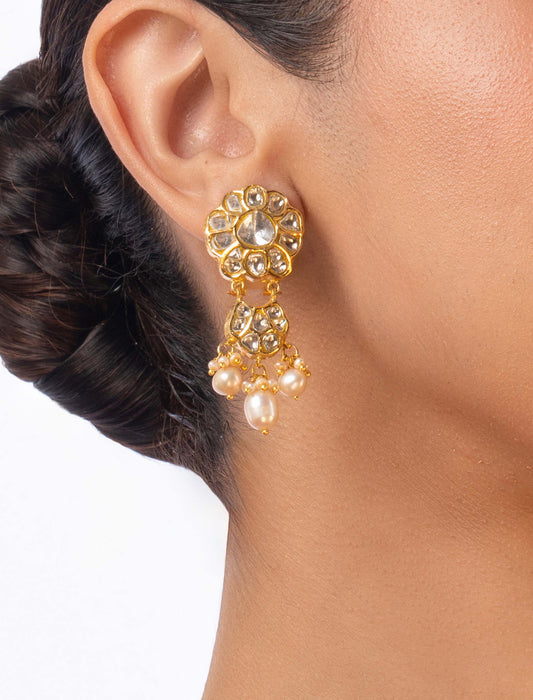 Orla Polki Ear Rings