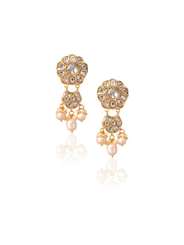 Orla Polki Ear Rings