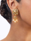 Chenoa Polki Ear Rings