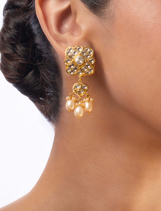Chenoa Polki Ear Rings