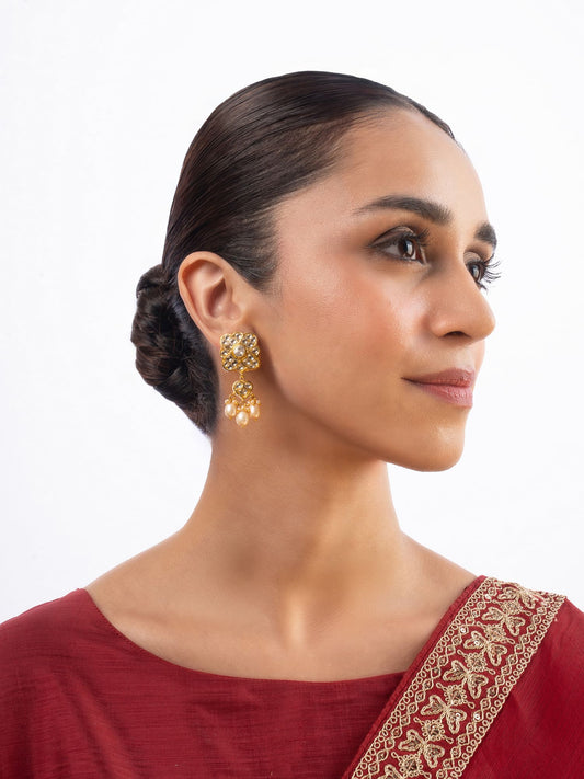 Chenoa Polki Ear Rings
