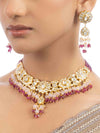 Arina & Zuhra  Polki U Necklace Set