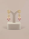 Zuhra  Polki Long Earrings