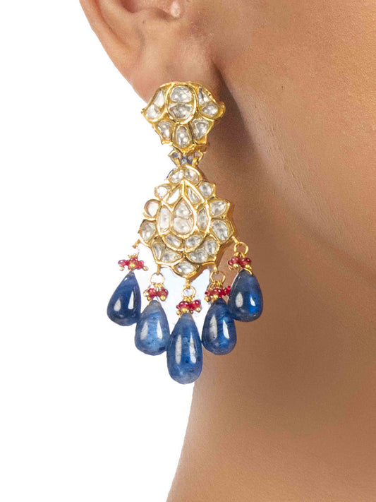 Tahira Polki Ear Rings