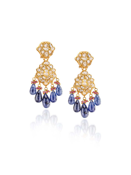 Tahira Polki Ear Rings