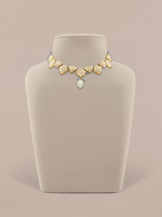 Reina Polki U Necklace
