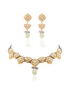 Reina & Anika Polki U Necklace Set