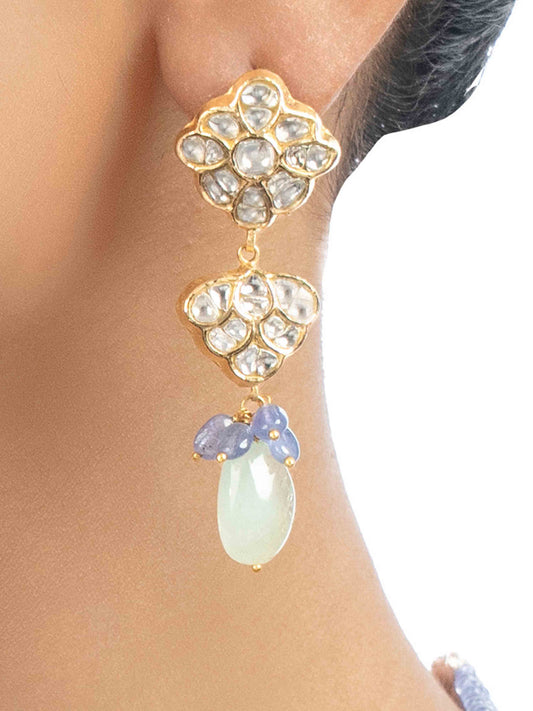 Anika Polki Ear Rings