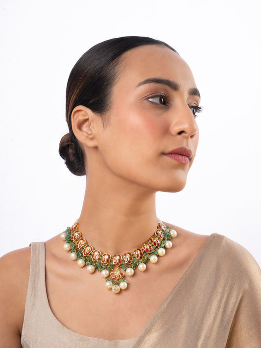 Miani Polki U Necklace