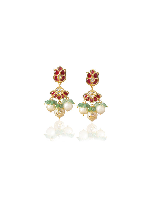 Noriel Polki Ear Rings