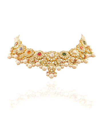 Pranaya Polki U Necklace