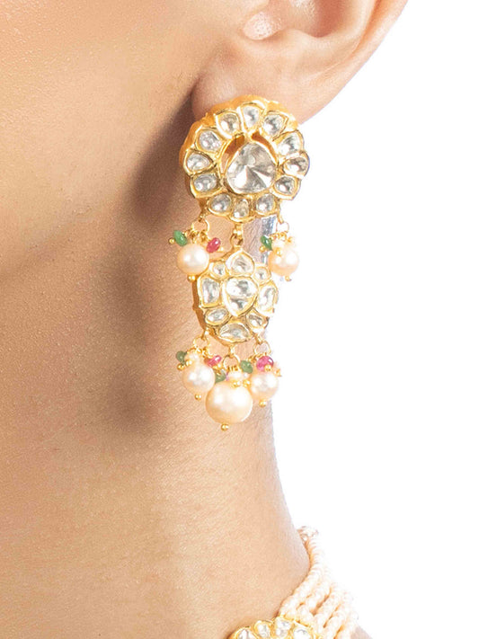 Miorah Polki Ear Rings