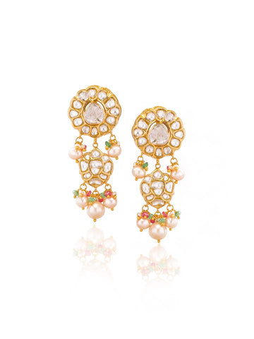 Miorah Polki Ear Rings