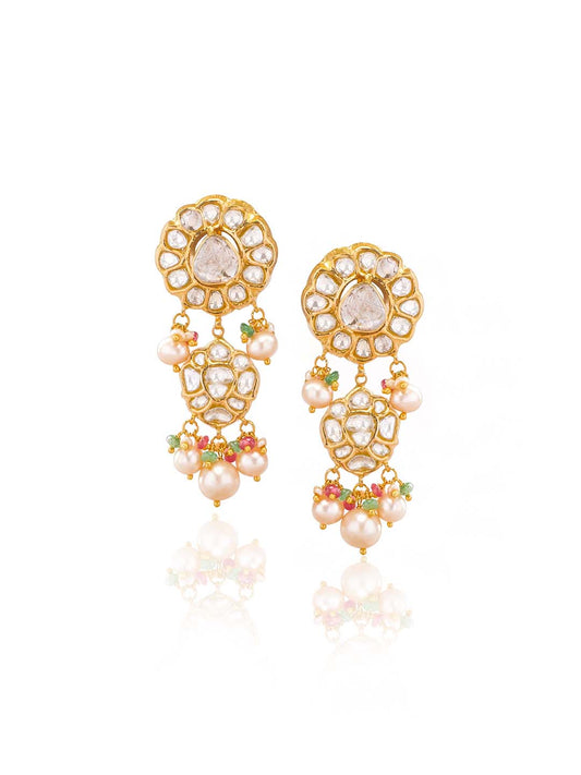 Miorah Polki Ear Rings
