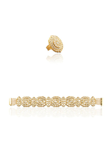 Ekeva & Eyana Polki Accessories Set
