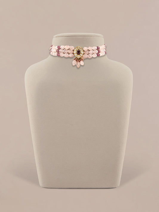 Anitya Polki Bead Choker