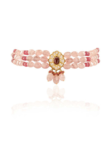Anitya Polki Bead Choker