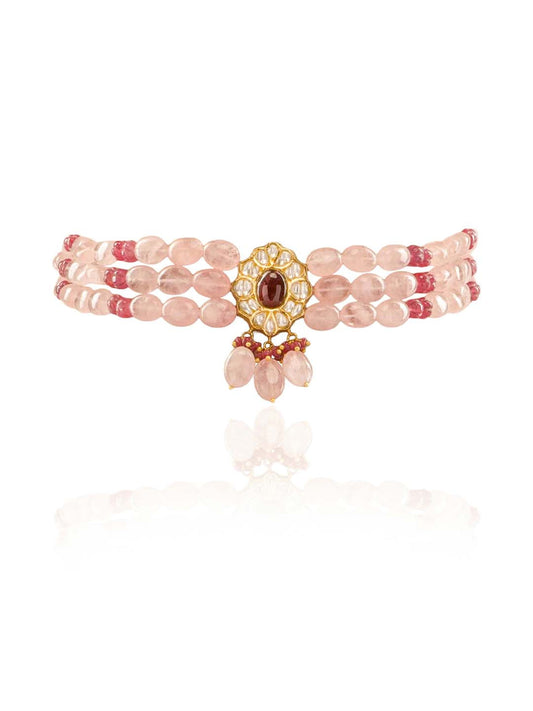 Anitya Polki Bead Choker