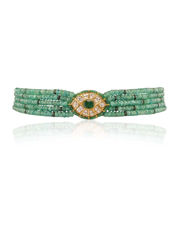 Annora Polki Bead Choker