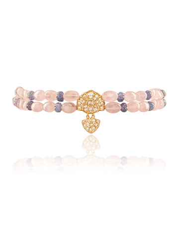 Zivaah Polki Bead Choker