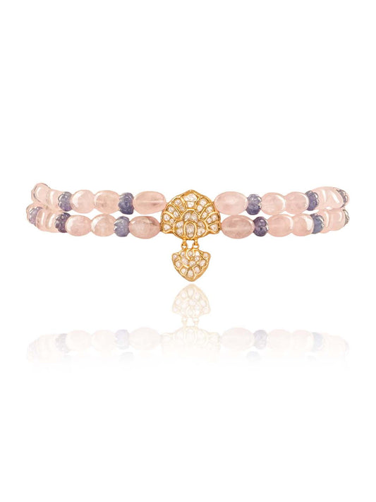 Zivaah Polki Bead Choker