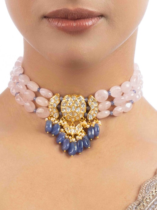 Kimora Polki Bead Choker